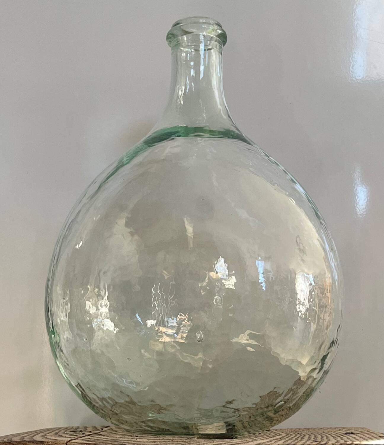 Transparent 5L demijohn