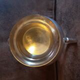 Silver metal teapot
