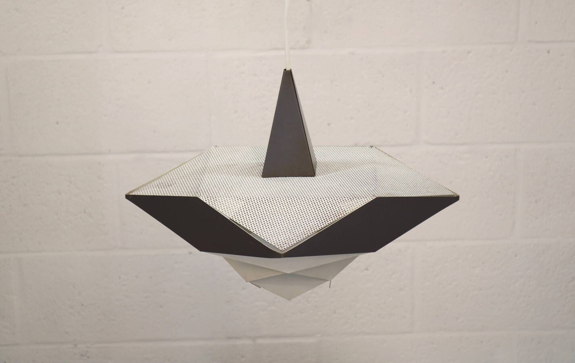 XL Mid-Century Modern Pendant Lamp: Preben Dahl Symfoni, Denmark 1960s