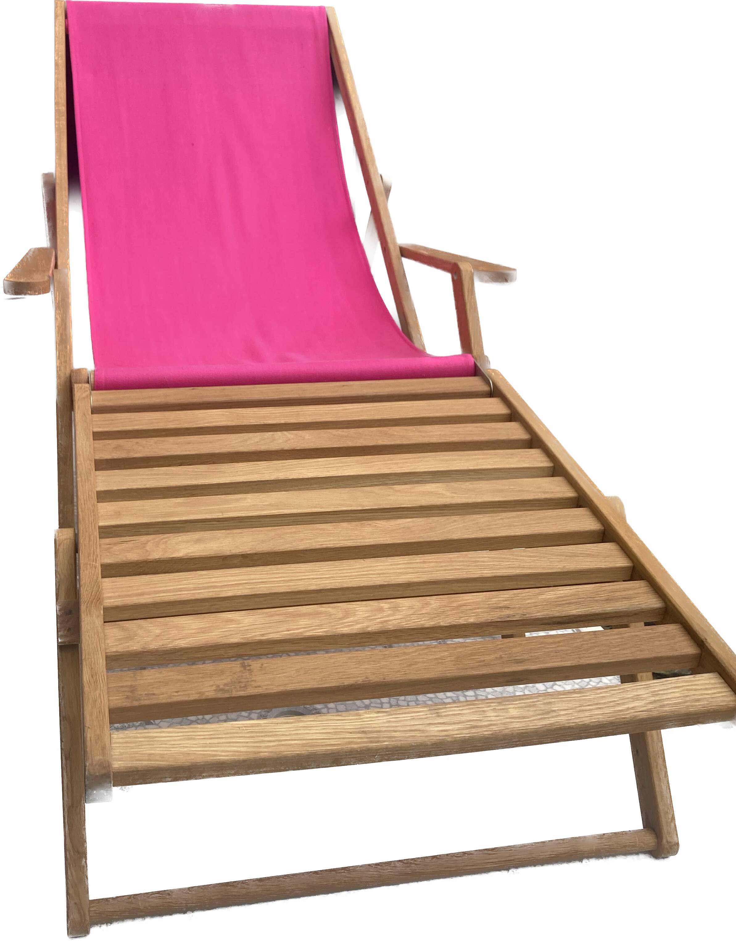 teak lounge chair