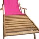 teak lounge chair