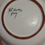 Moustiers pitcher and dish
