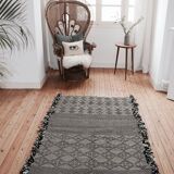 Zanafi Berber rug in 100% wool 178x115cm