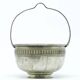 Eclectic sugar bowl, silver-plated brass, Sweden, early 20th century