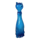Carafe empoli chat bleu années 60-70