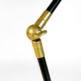 Lampe dabolo articulée laiton & marbre