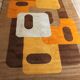 Carpet 1970 geometric shapes