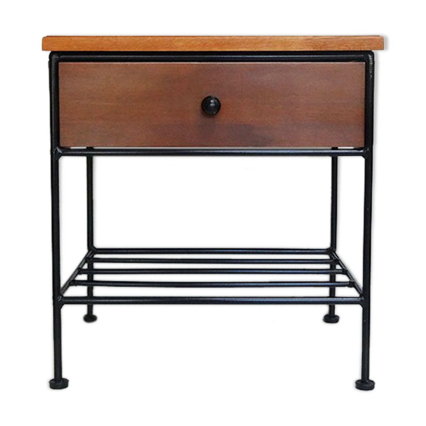 Wood and metal extra furniture