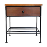 Wood and metal extra furniture