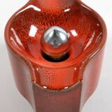 Space Age Fat Lava ceramic wall light by Cari Zalloni for Leola, 1970s