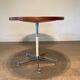 Early Round Dining teak table By Ray and Charles Eames for Herman Miller, 1950s