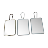 Set 3 barber mirrors 17x11.5