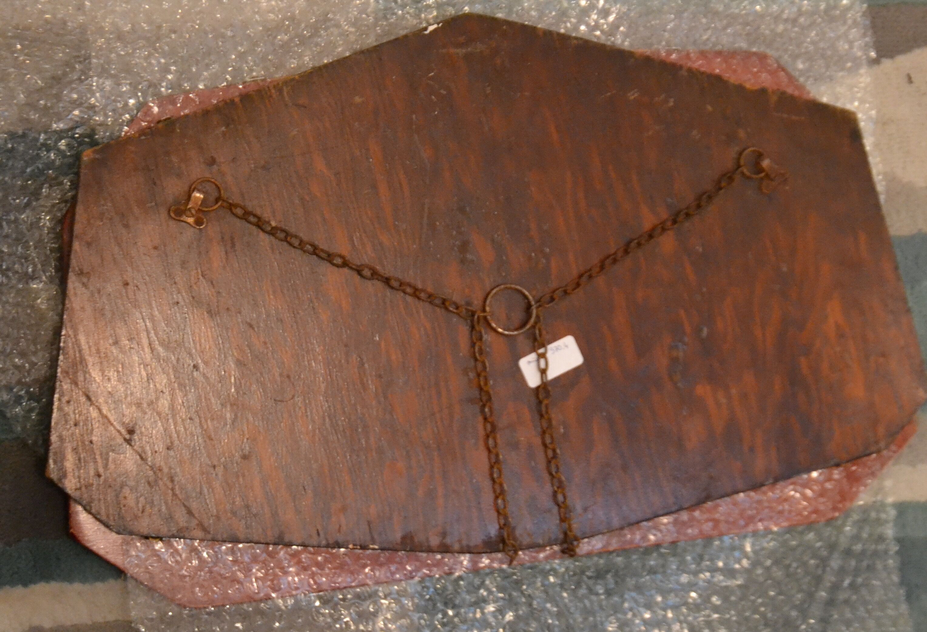 Bevelled mirror - 56 X 33 cm