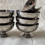Vintage stainless steel cups