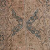 Vintage Turkish Oushak Handwoven Rug 56x396 cm