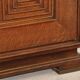 Art Deco sideboard in solid oak and marble, 1940
