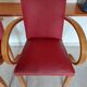 Pair of "moustache" bridge armchairs
