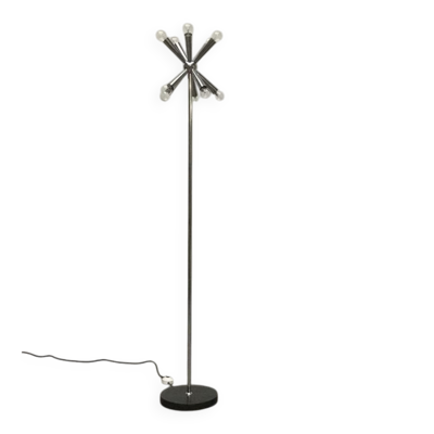 Lampadaire étoile de l'ère spatiale allemande du milieu du siècle, années 1960