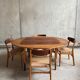 Extendable dining table by Kurt Østervig & Carl Madsen for P Jeppesen møbel