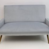 Canapé en velours « Lady » de style Mid-Century Modern de Marco Zanuso, années 50