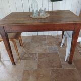 Ancienne table en chêne de cuisine