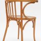 La Manufacture Baumann curved wooden office armchair