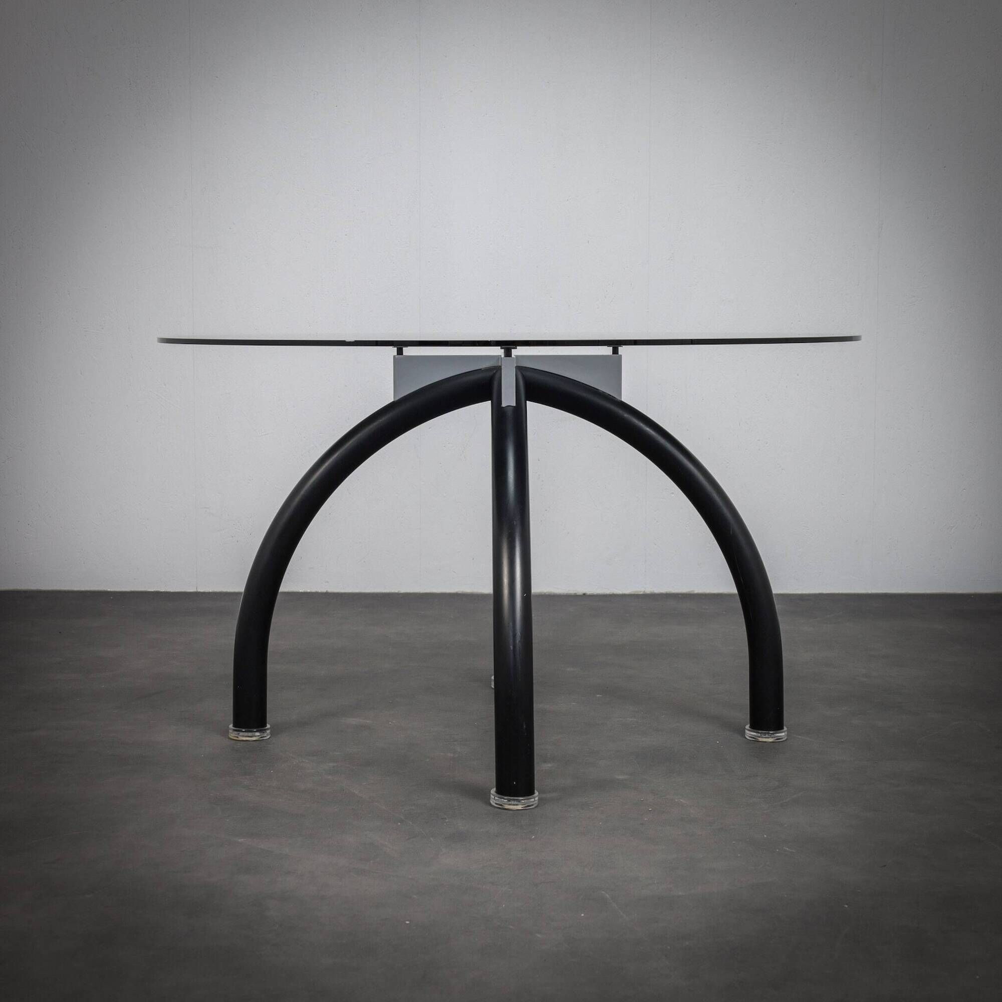 Postmodern Spider dining table by Ettore Sottsass for Knoll International, Italy, 1980s