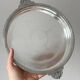 Vintage glass compartment aperitif platter