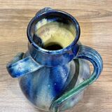 Poterie flamande torhout, vase a anses ancien, céramique xxème, vintage