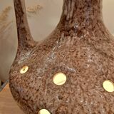 Ceramic lamp from the 1960s-1970s