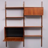 Royal Modular Wall System in Teak by Poul Cadovius Denmark