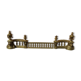 Bronze fireplace bar chenets XIXth
