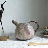 Pitcher or teapot in raku