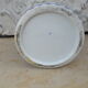 Vintage porcelain China pot covered white blue décor