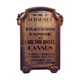 Affiche publicitaire du joaillier J.Chaumet 1920