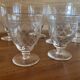 Art deco part of service of glasses and carafes 37 pieces circa 1940