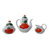 Apple service in bavarian porcelain