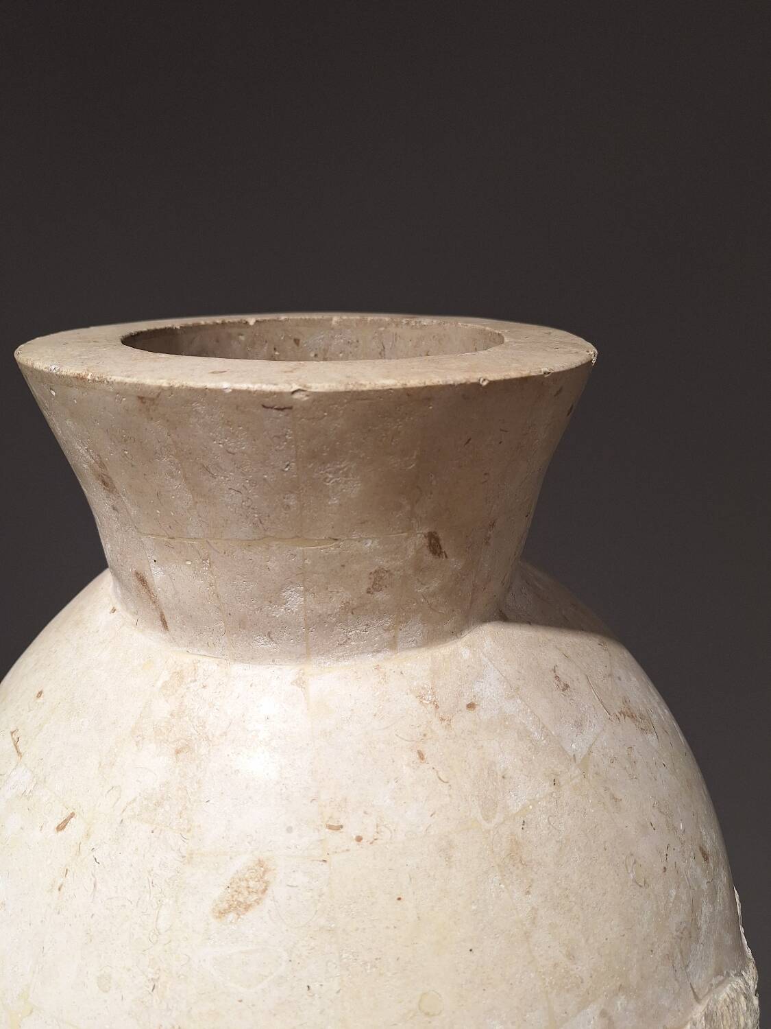 Large stone vase from Mactan from the 1980s