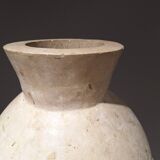 Large Mactan stone vase from the 1980s