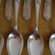 12 tablespoons metal argente orfevre frionnet francois