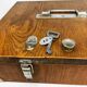 Wooden coin box 70s
