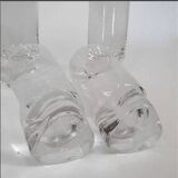 Six Pitagora model glasses designed by Marco Zanuso for Arnolfo di Cambio.