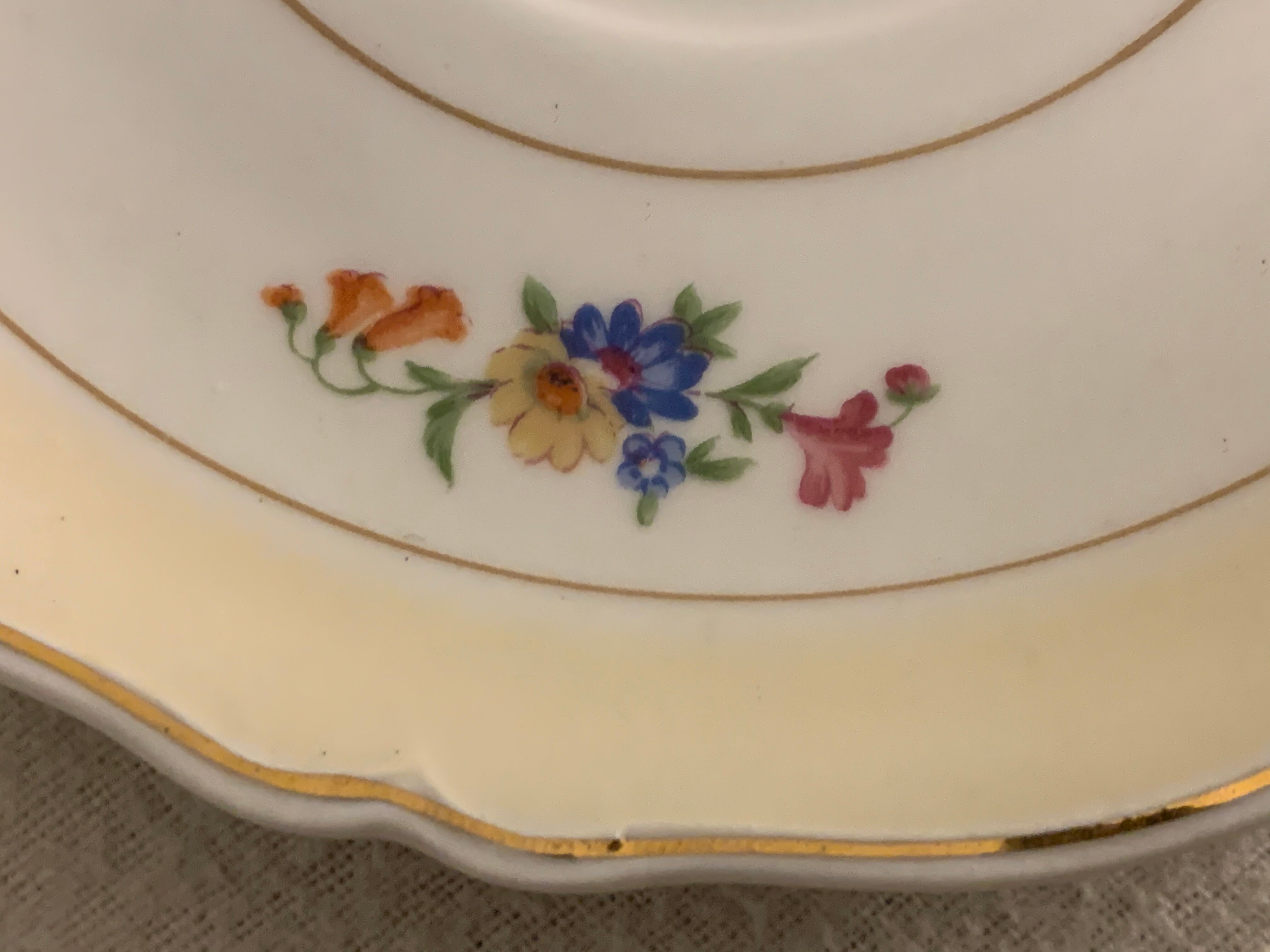 Limoges art deco porcelain coffee service by Legrand