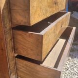 Burr walnut secretary