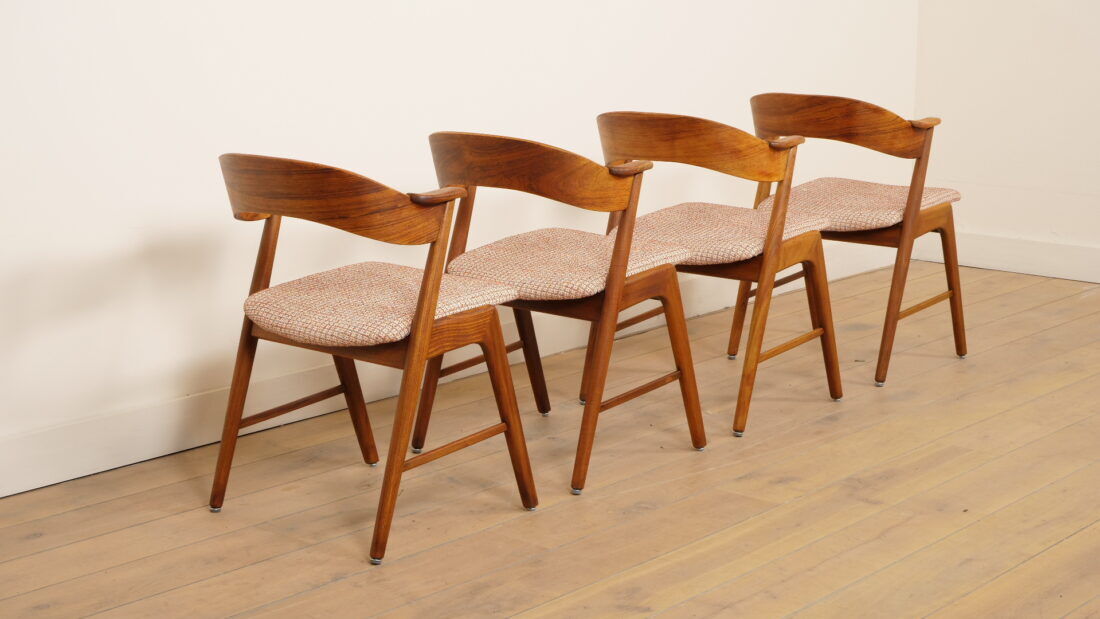 4 x dining chairs | Korup Stolefabrik | KS 21 | Re-upholstered