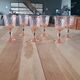 6 verres à pied vintage Rosaline