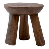 Senoufo stool in wood (Burkina Faso)