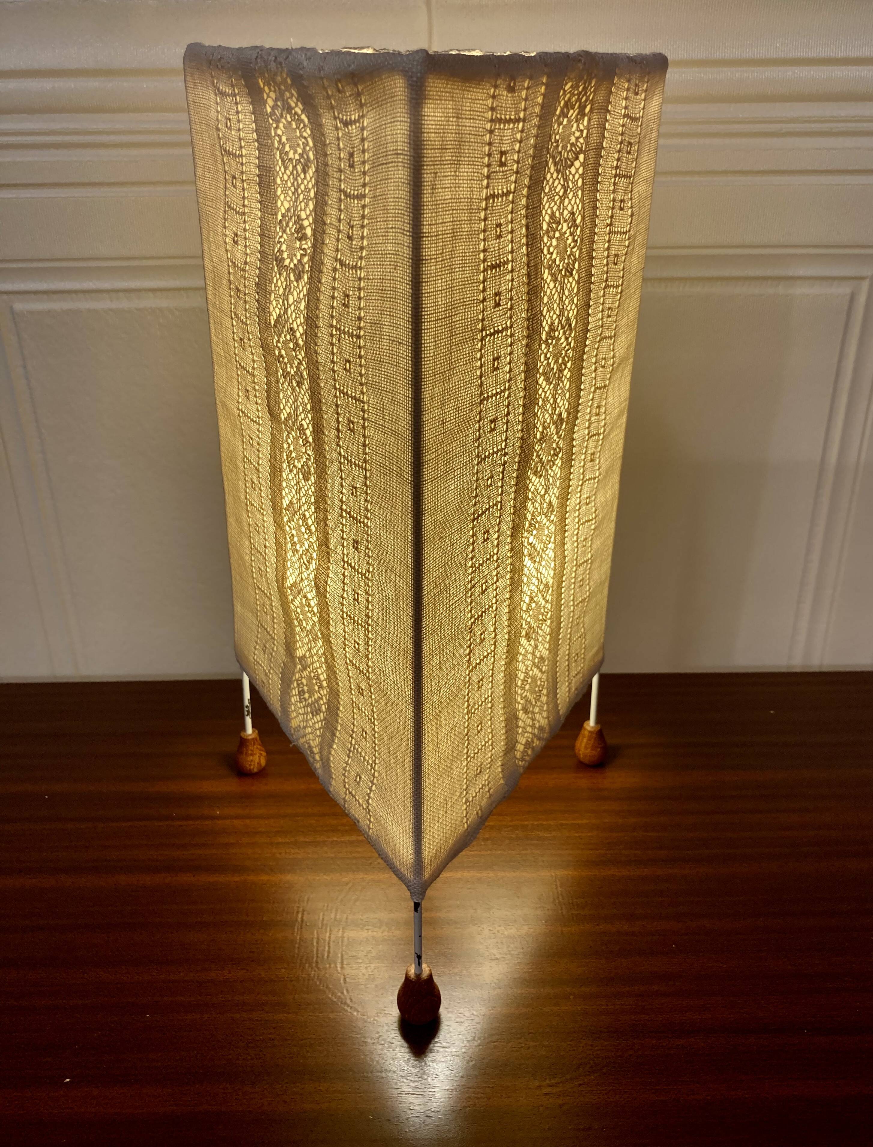 1960s Scandinavian design tripod lamp.