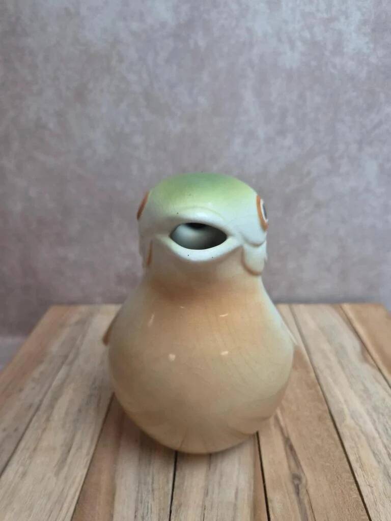Vintage polychrome fish jug – Zoomorphic carafe
