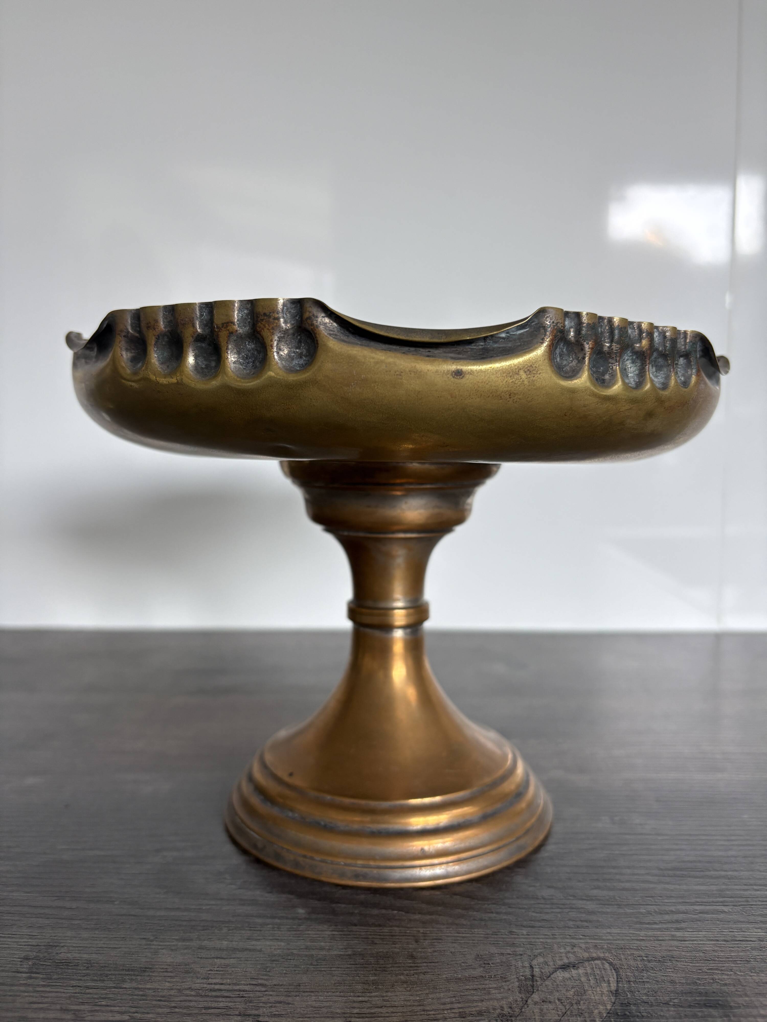 Art Deco gilt metal cup